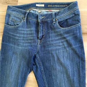 Burberry Straight Leg Blue Jeans